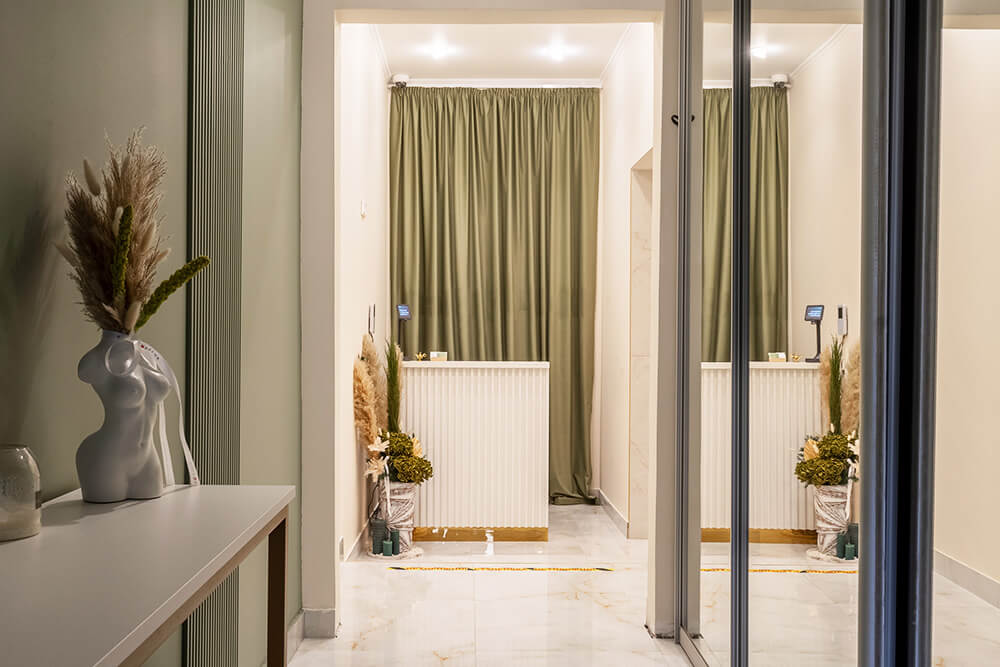 Интерьер салона Perfect Line